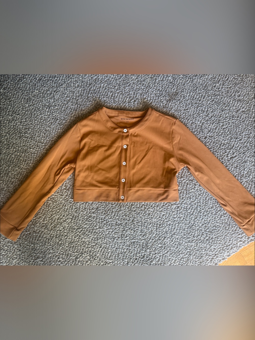 WeWoreWhat Cropped Workout Top